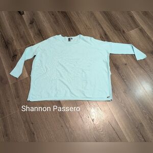 Shannon Passero  Oversized  Cotton  Top Pullover Sweater Lightweight. Artsy. GUC